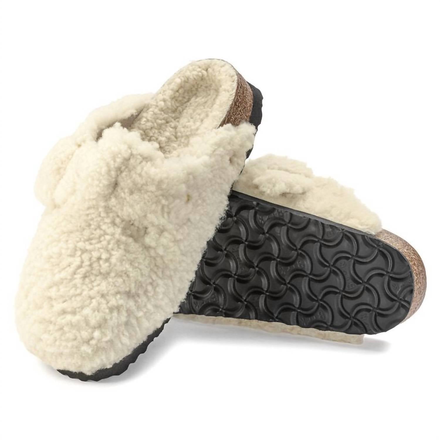 Birkenstock - Boston Big Buckle Shearling Teddy Clog - Narrow