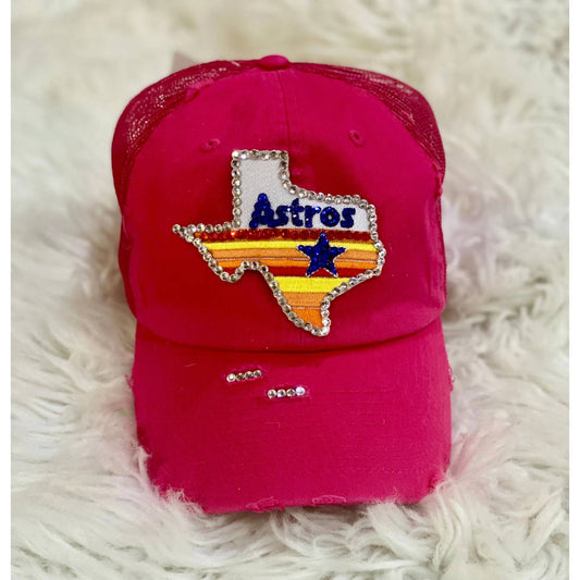 Sweet Texas Treasures - Distressed Truckers Cap