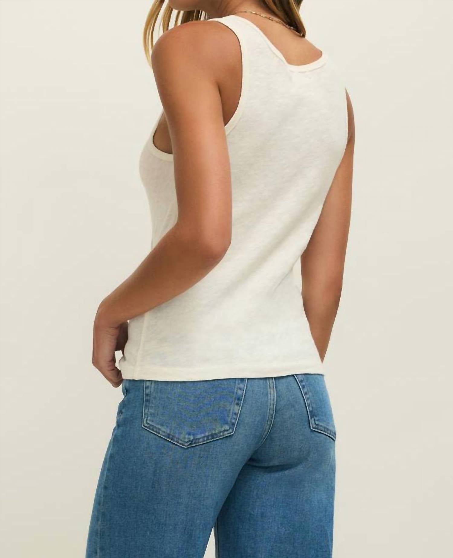 Z Supply - Women's Classic Slub Scoop Tank Top