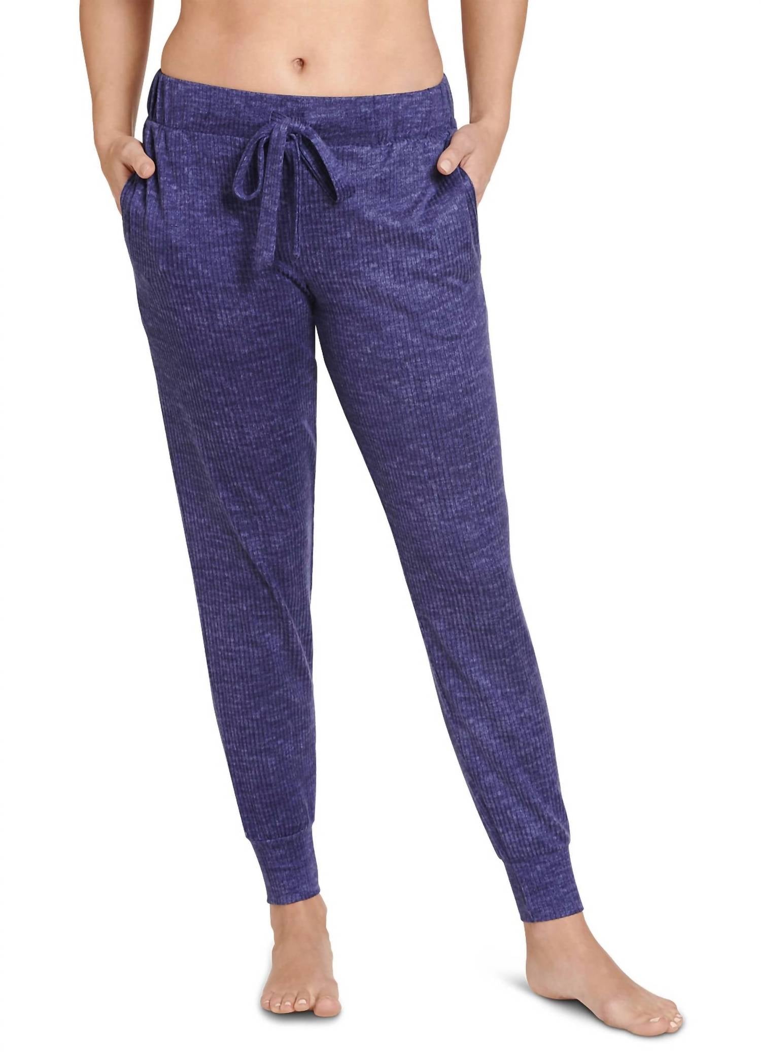 Jockey - Luxe Lounge Brushed Ribbed Joggers