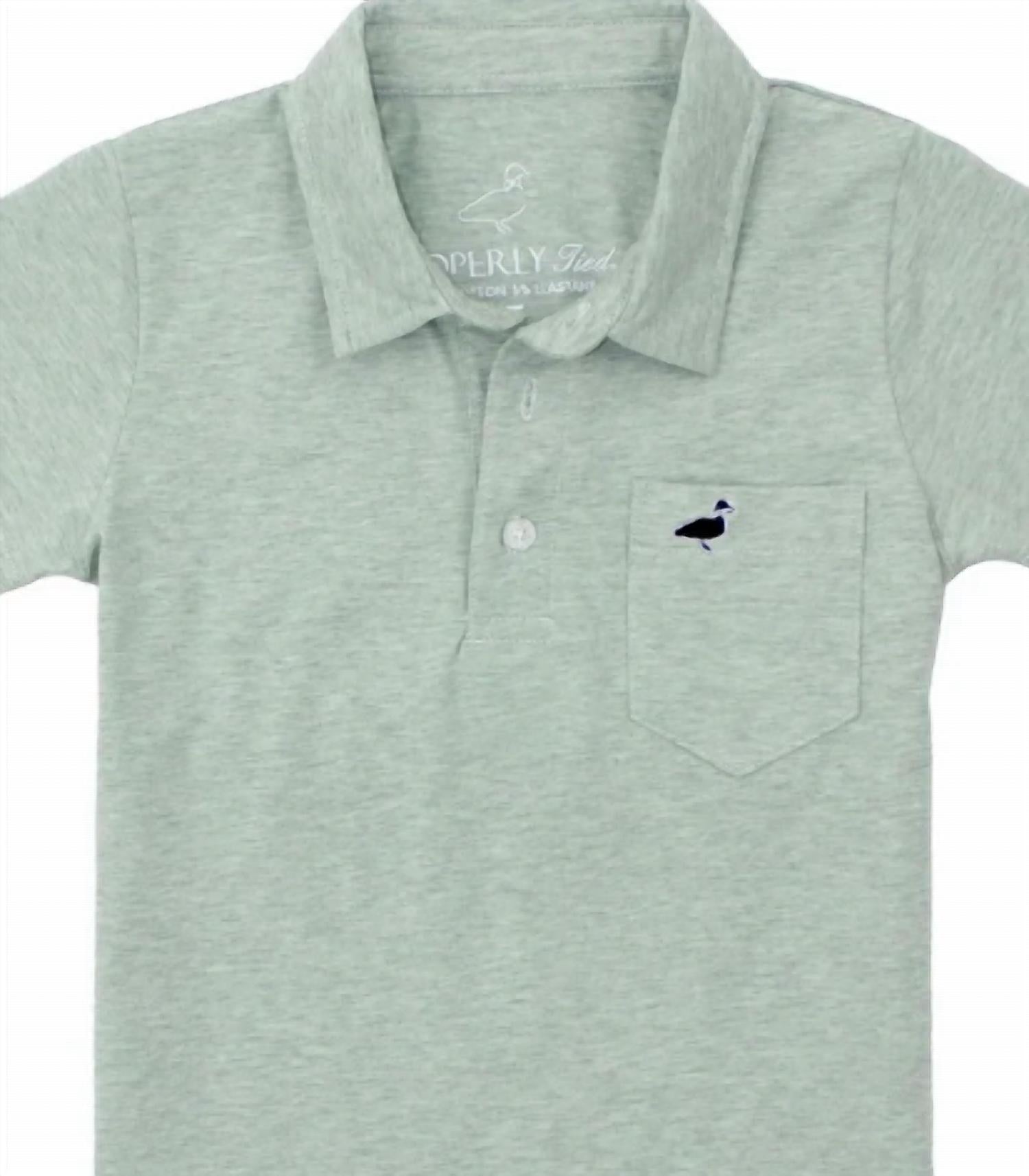Properly Tied - Boy's Harrison Pocket Polo