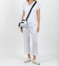 Elliott Lauren - Effie Short Sleeve Linen Shirt