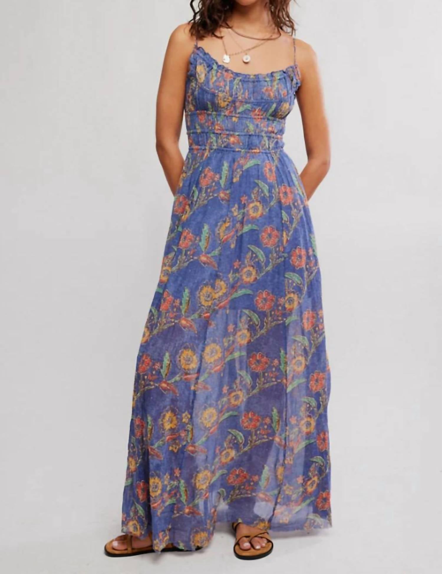 Free People - One Ciella Printed Maxi Dress
