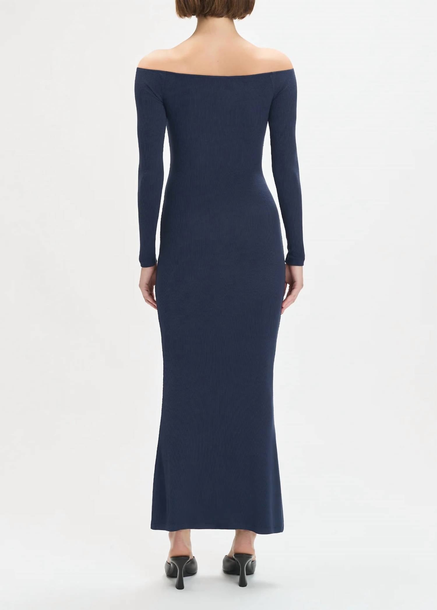 Favorite Daughter Sara Maxi Dress in navy - women's dress - view 5