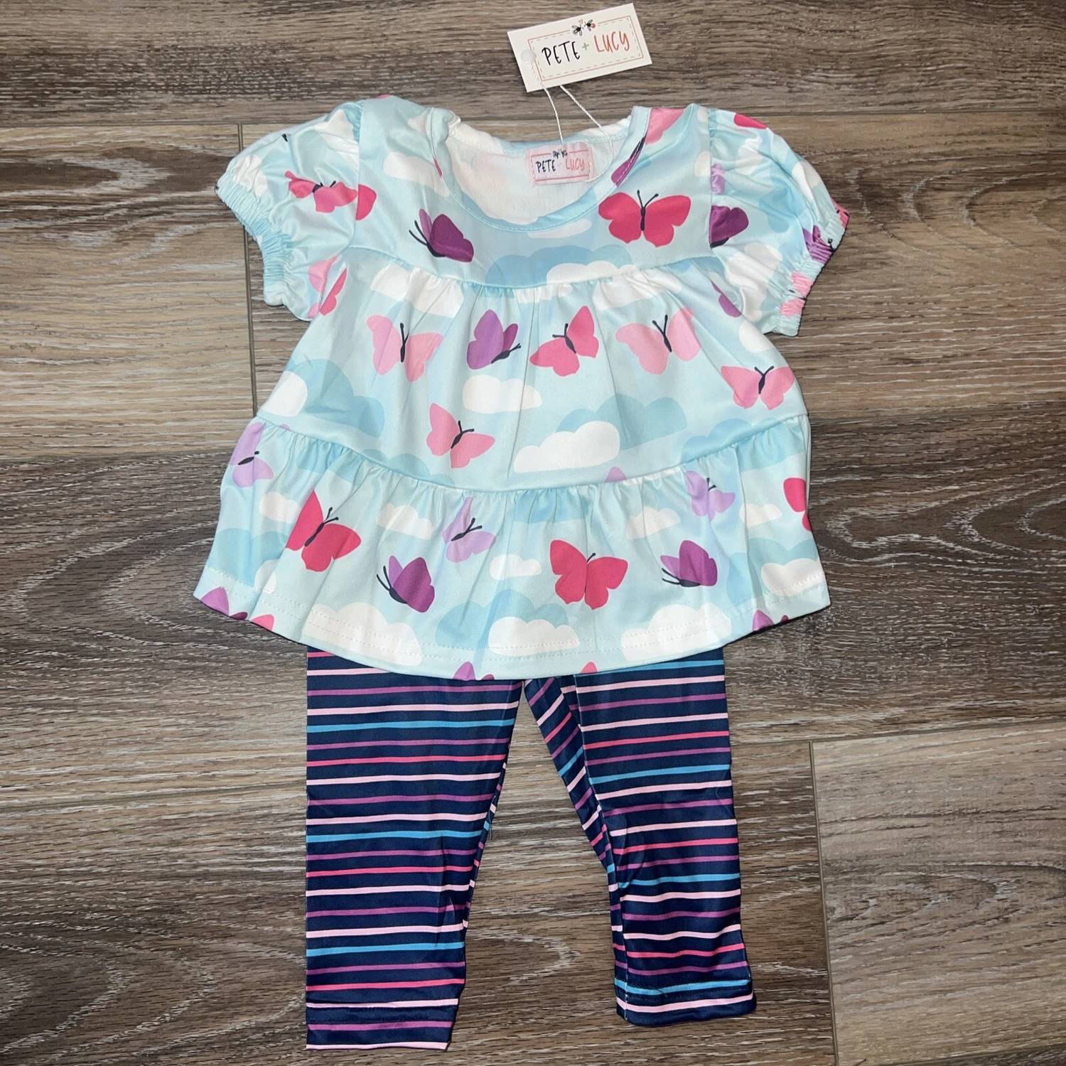 Pete + Lucy - Girls Come Fly With Me Pant Set