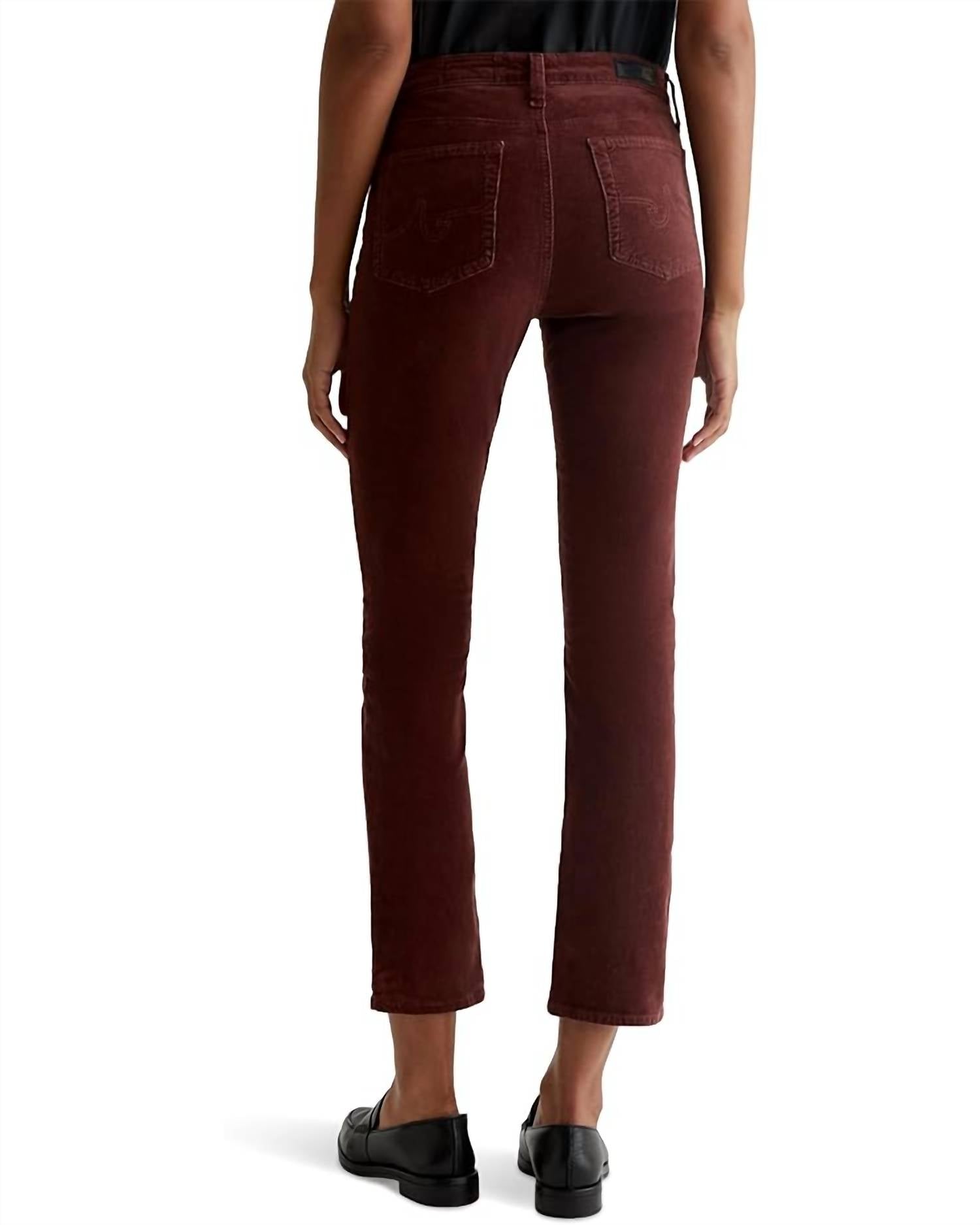 Ag Jeans - Mari High Rise Slim Straight Vintage Inspired Jeans