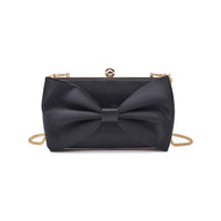 Urban Expressions Women's Belle Bow Evening Bag in black - women's bag