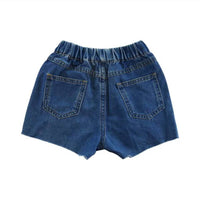 Doe A Dear - Girl's Denim Rhinestone Shorts