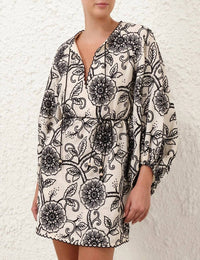 Zimmermann - Tallow Embroidered Mini Dress