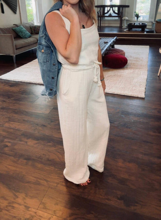 By Together - Cotton Scoop Neck Jumper