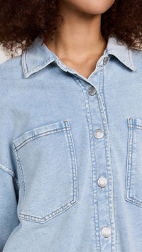 Z Supply - Mindy All Day Knit Denim Jacket