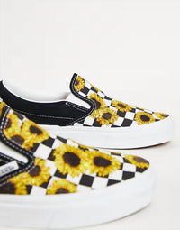 Vans - Women's Customs Sunflowers Classic Loafer Shoes