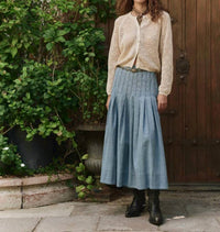The Great. - Rhythm Midi Skirt