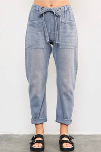 Mustard Seed - Front Tie Denim Pants