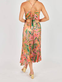 Sadie & Sage - Sunset Ridge Pleated Midi Dress