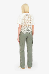 Le Superbe - Breezy Flower Pullover Top