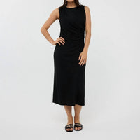 Esqualo - Sleeveless Gathered Maxi