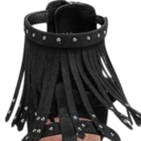Nina - Girls Cybil Fringe Sandals