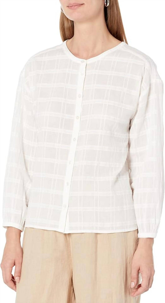 Lilla P - Bracelet Sleeve Button Down Top