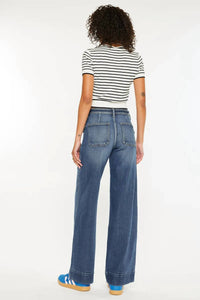 Kancan - Luka High Rise Wide Leg Jean