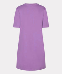 Esqualo - Dress R-neck paspel pockets