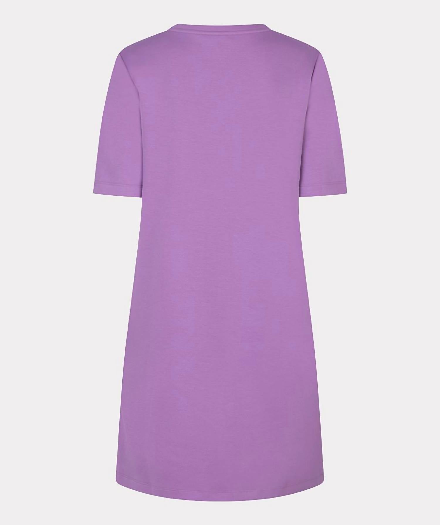 Esqualo - Dress R-neck paspel pockets