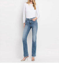 Lovervet - Tummy Control High Rise Bootcut Jeans - Plus Size