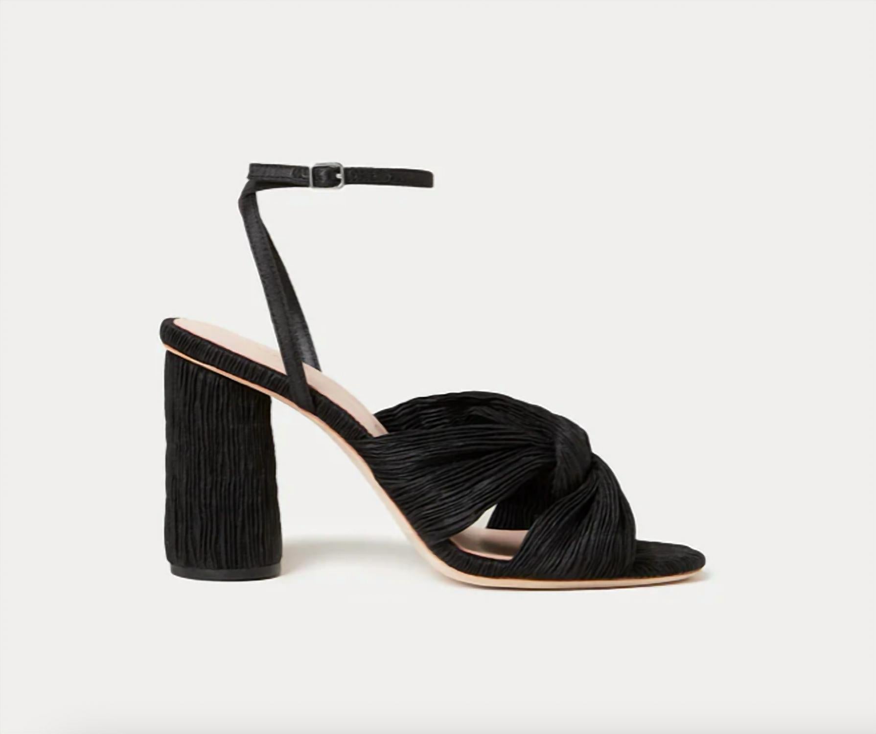 Loeffler Randall - WOMEN'S REED PLEATED TWIST HEELED SANDAL