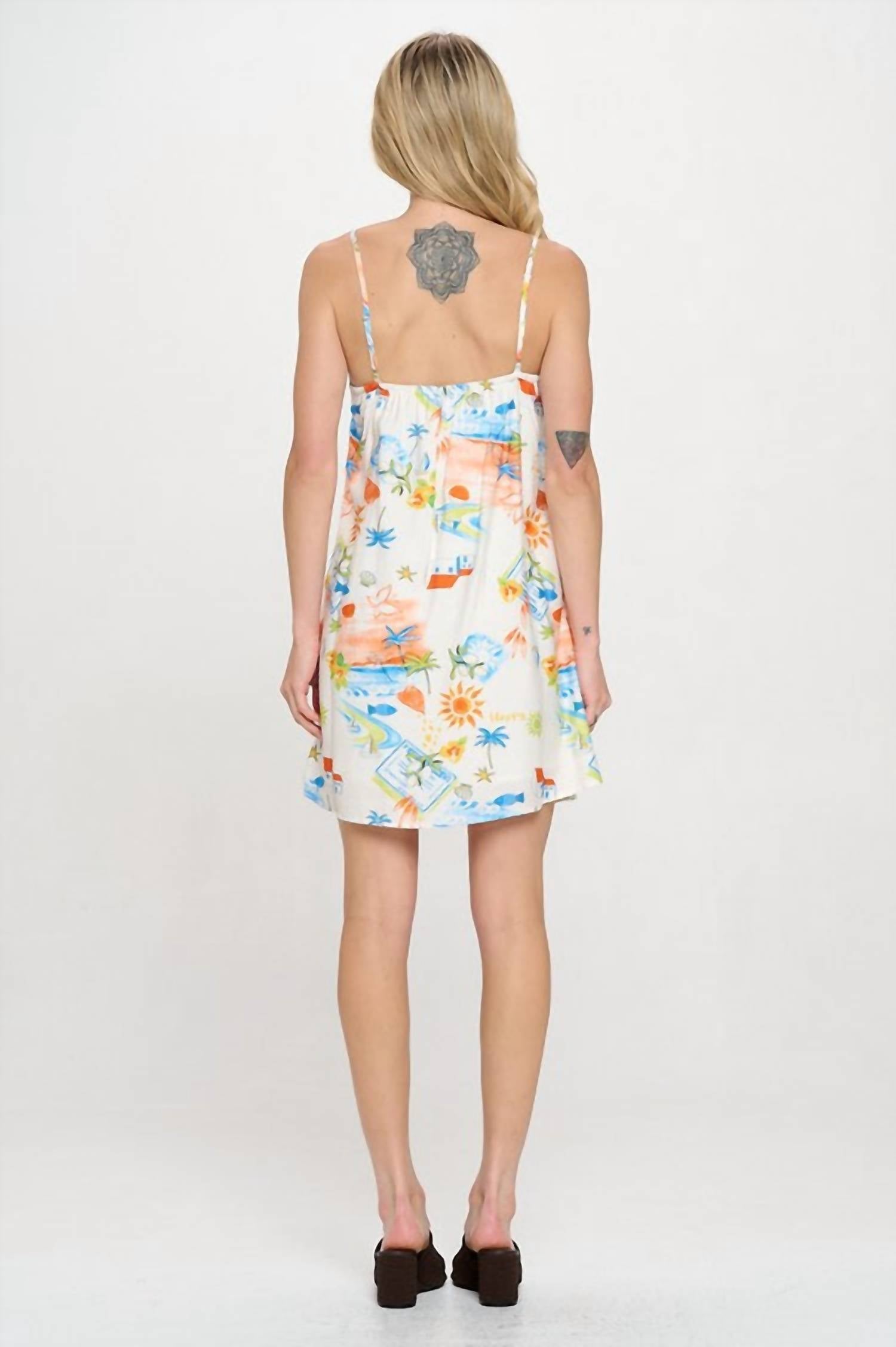 Meet Me In Santorini - Mediterranean Daydream Dress