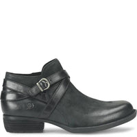 Born Women's Kelle Boot in black distressed - women's shoe - alternate view