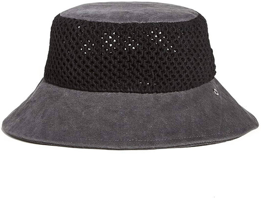 Nando Netting Canvas Bucket Hat