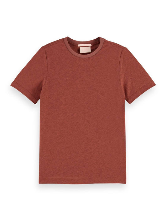 Scotch & Soda - Kid's Slim-fit Linen Blend T-shirt