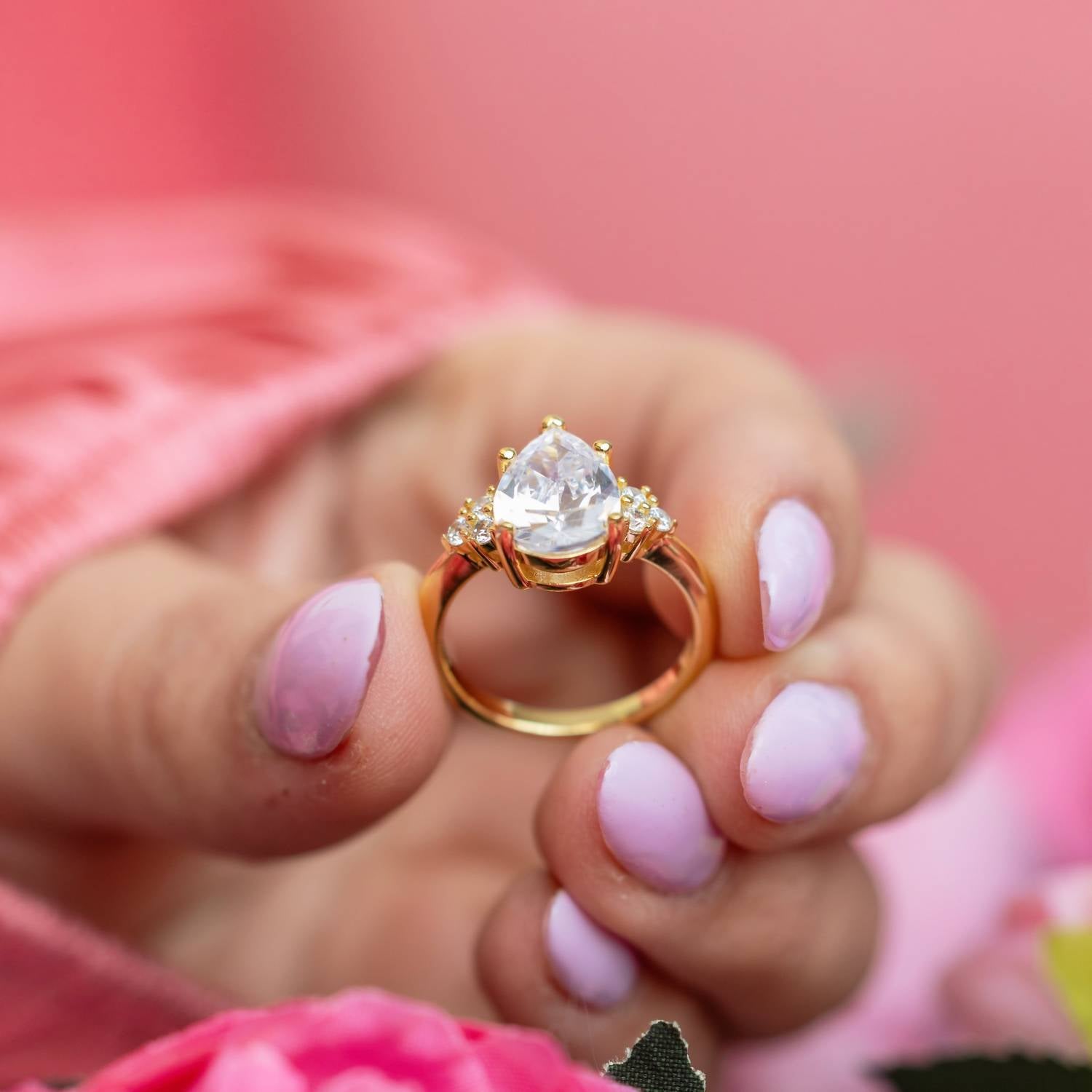 Starlette Women's Be The Belle Ring in gold - women's jewelry - view 5