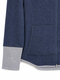 Lulu-B - Reversible Long Zip Jacket