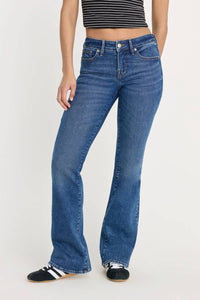 Good American - Good Low Rise Slim Bootcut Jeans