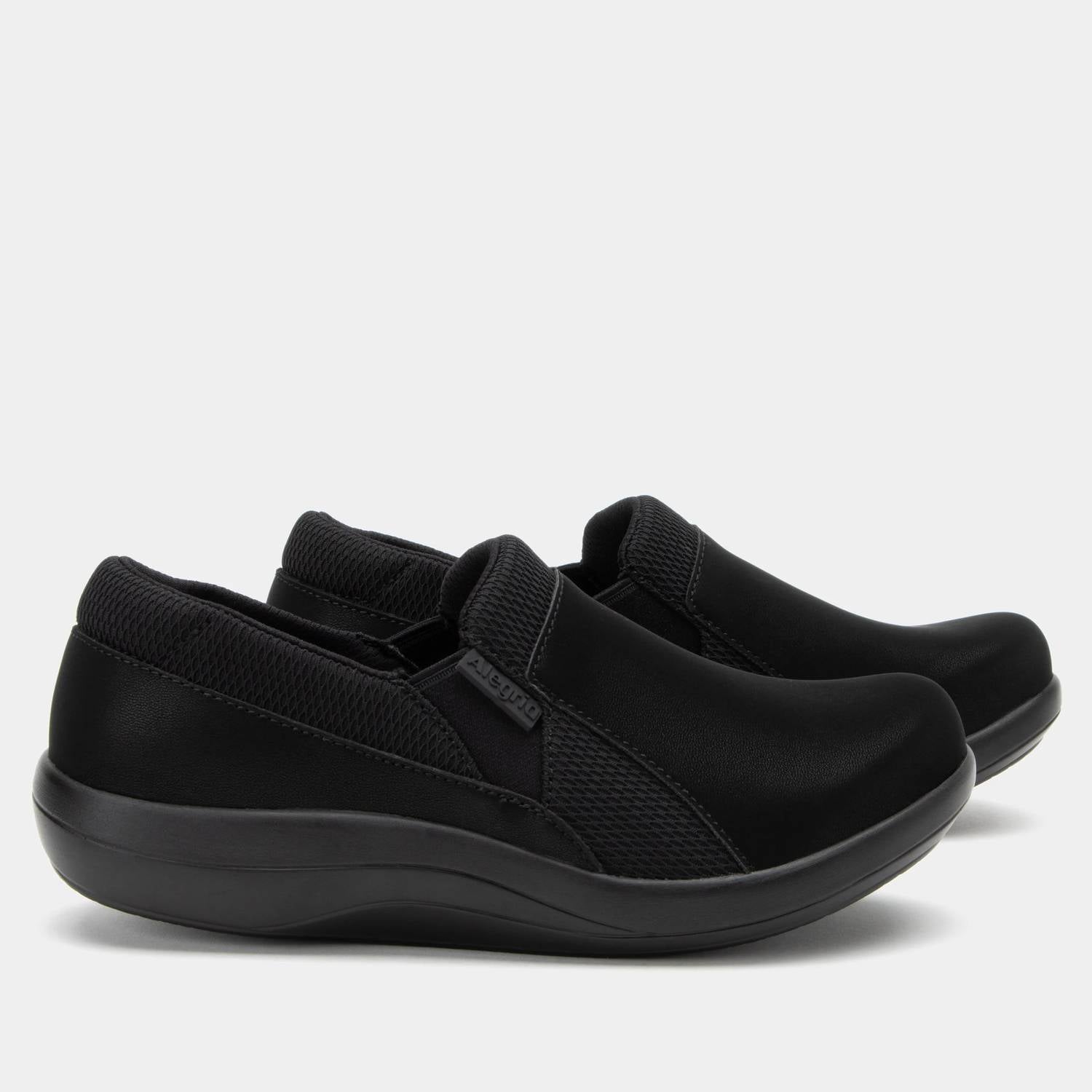 Alegria Women's Duette Vegan Casual Shoe - Wide in black - women's shoe