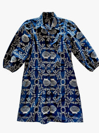 Maude Vivante - Alba Button Up Collar Shift Dress