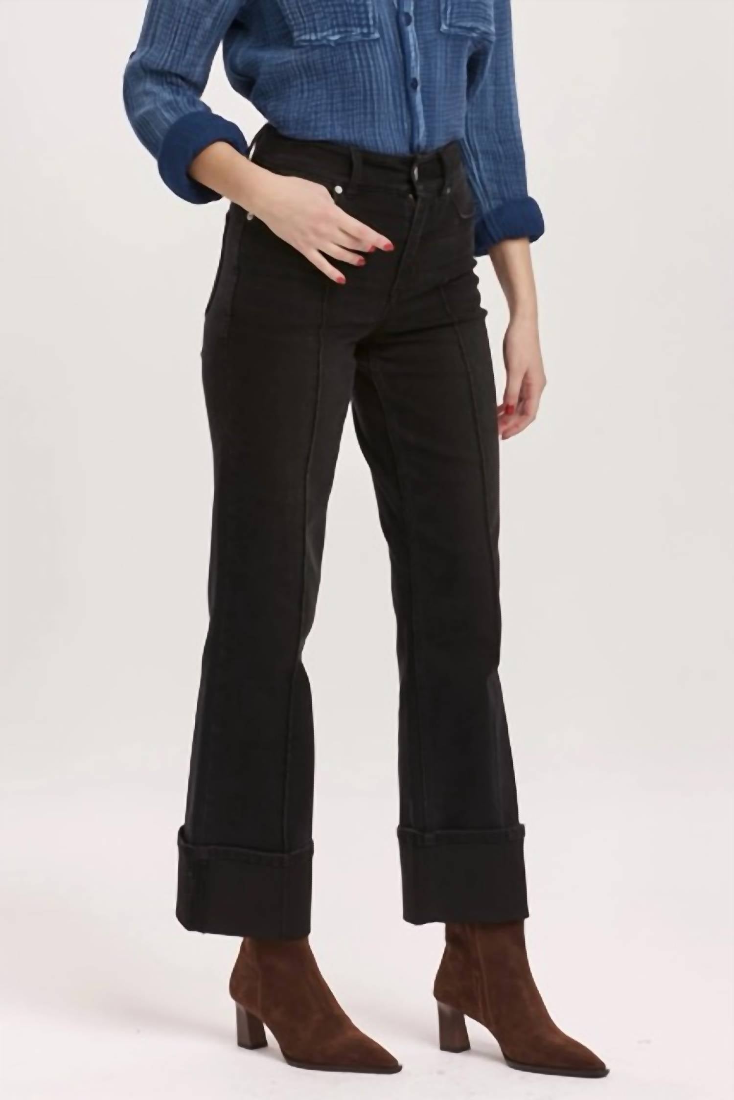 Dear John Denim - Holly Super High Rise Wide Hemmed Jeans