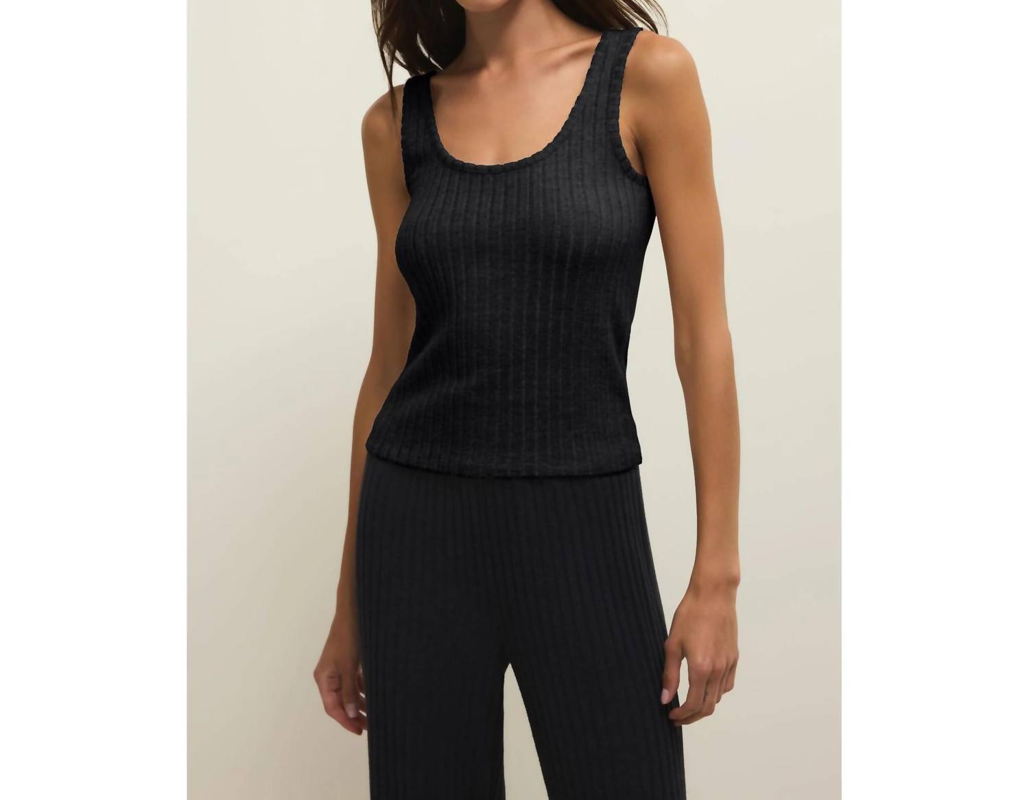 Z Supply - Double Scoop Rib Tank Top