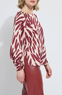 Lysse - Naila Raglan Neckline Detail Blouse
