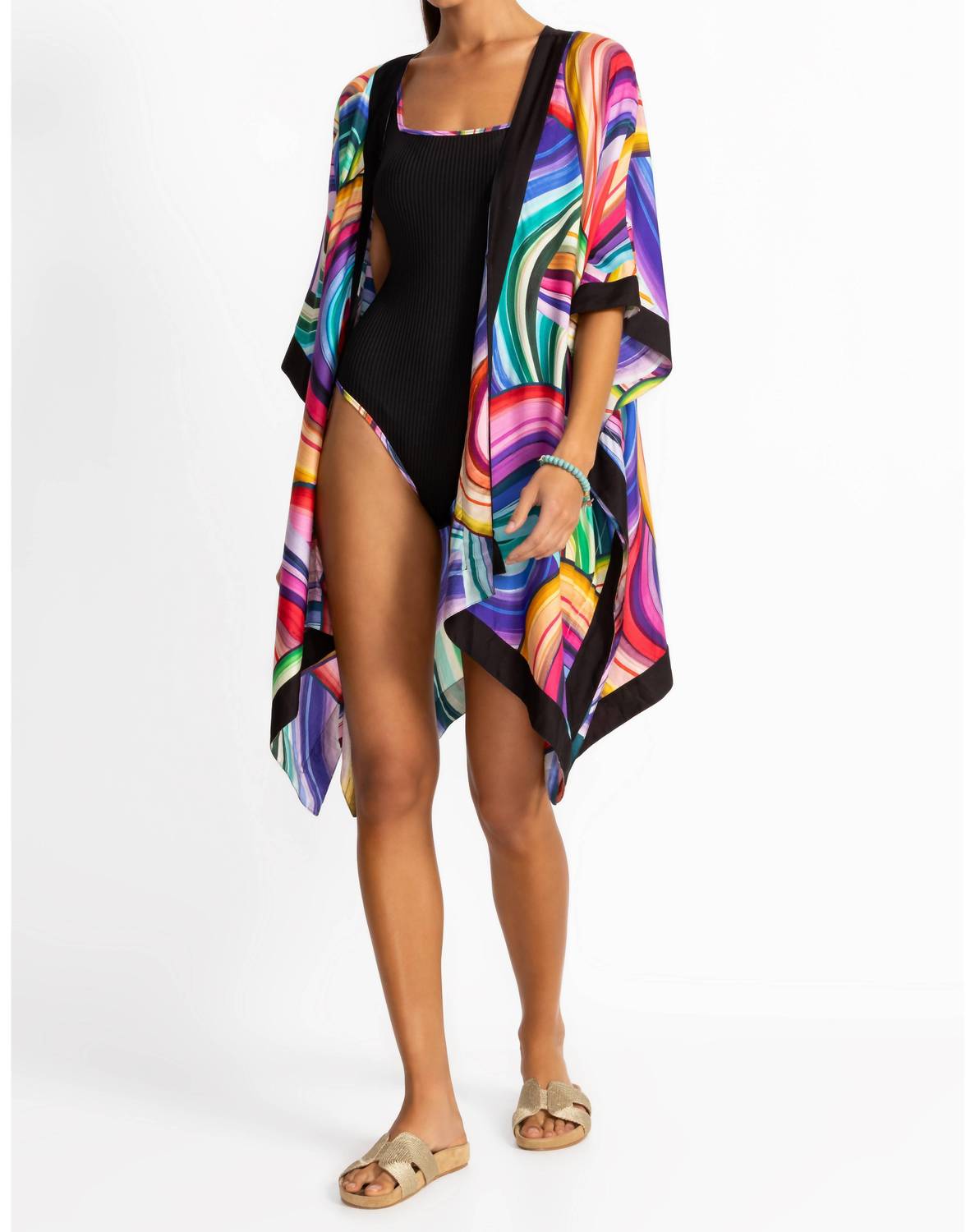 Johnny Was - Abel Short Kimono Plus