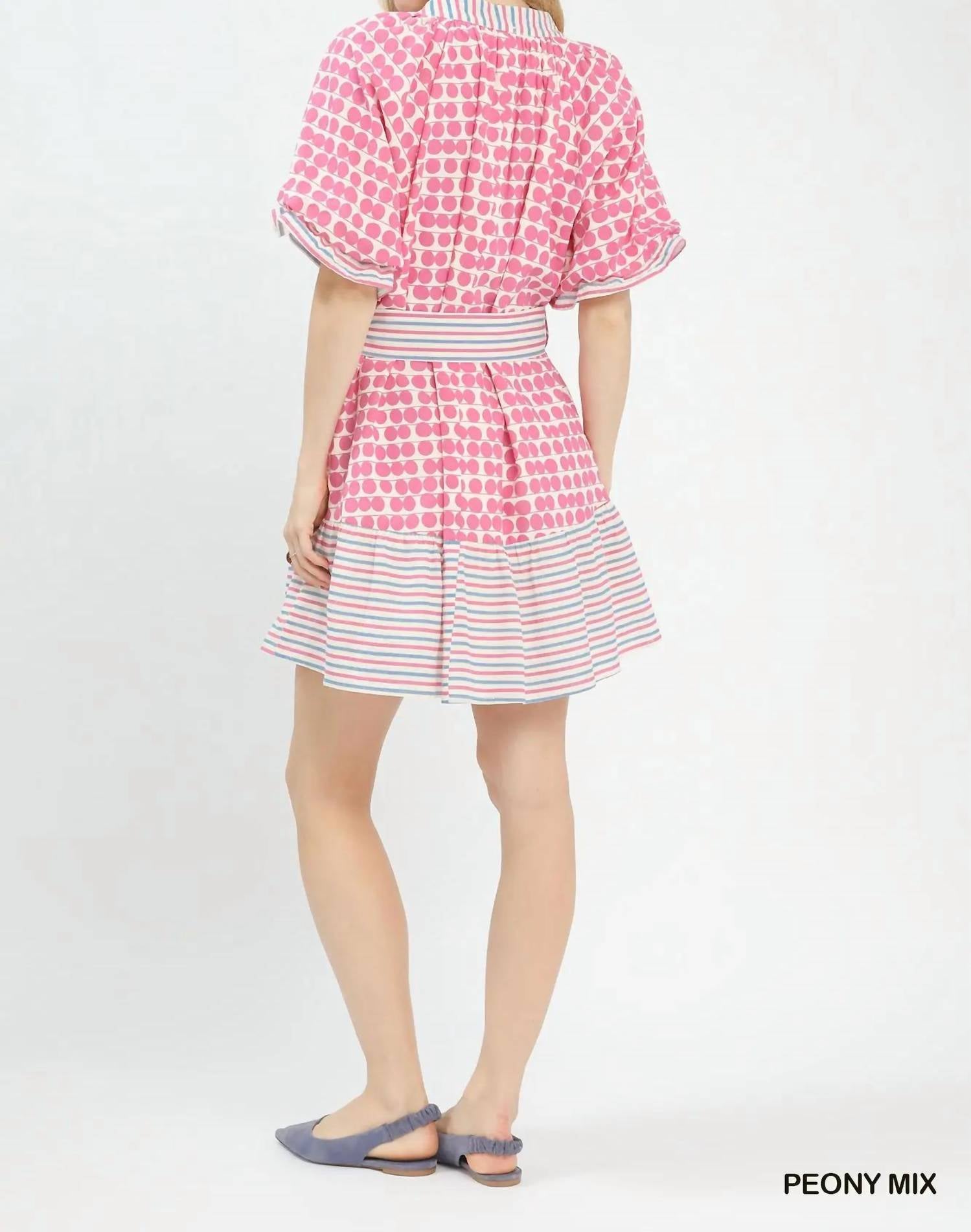 Umgee - Peony Mix Dress