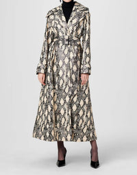 Toccin - Chloe Vegan Leather Trench Coat