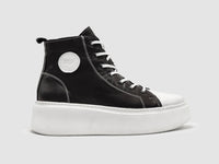 Kcr Group - Women's Tall Insulated Zip-up Leather Sneakers