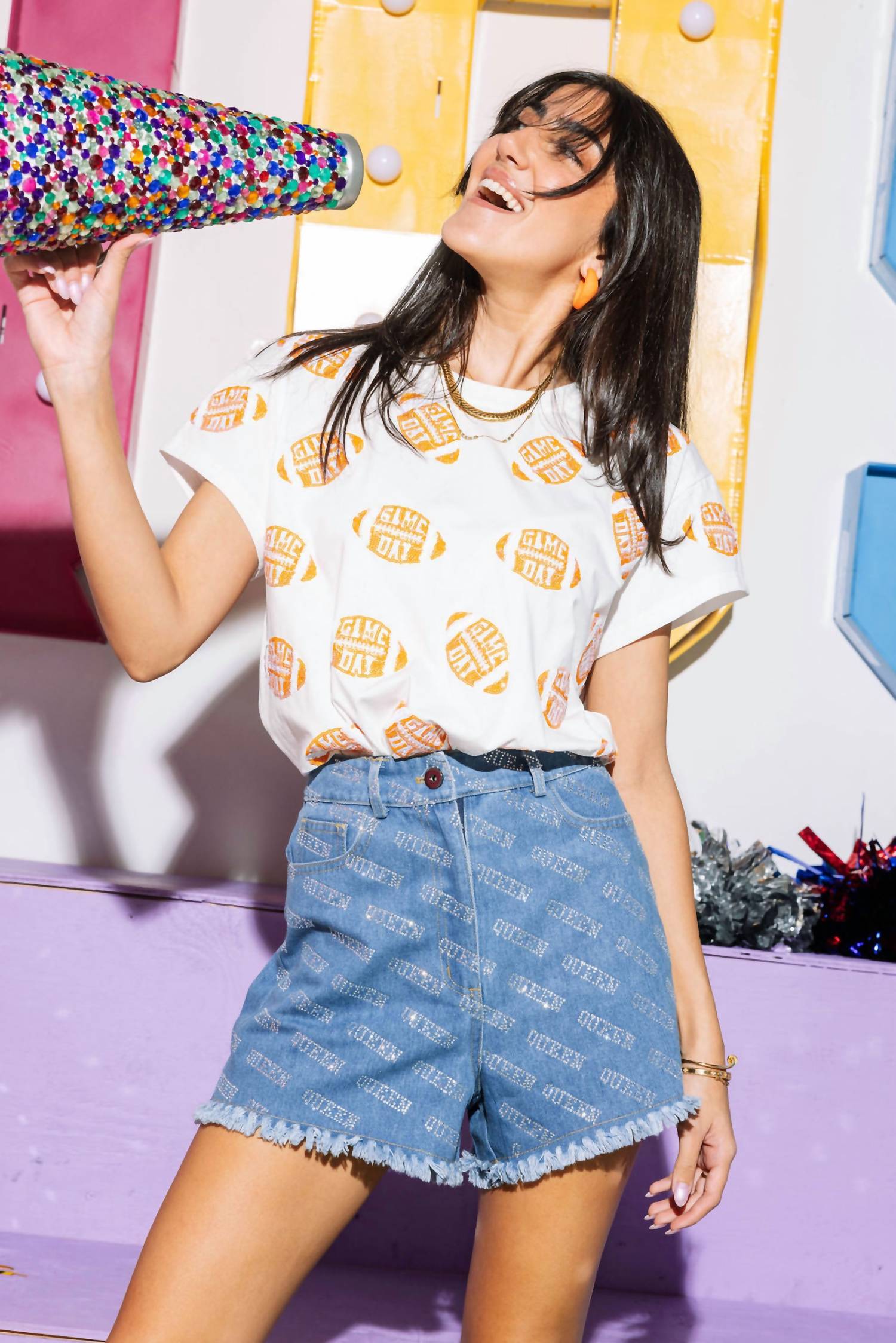 Queen Of Sparkles - Game Day Tee