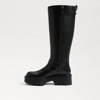 Sam Edelman - Women's Carter Buckle Detailed Chunky Heel Knee High Boots