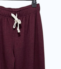 bobi Women's Wide Leg Pants in port - women's pants - detail view