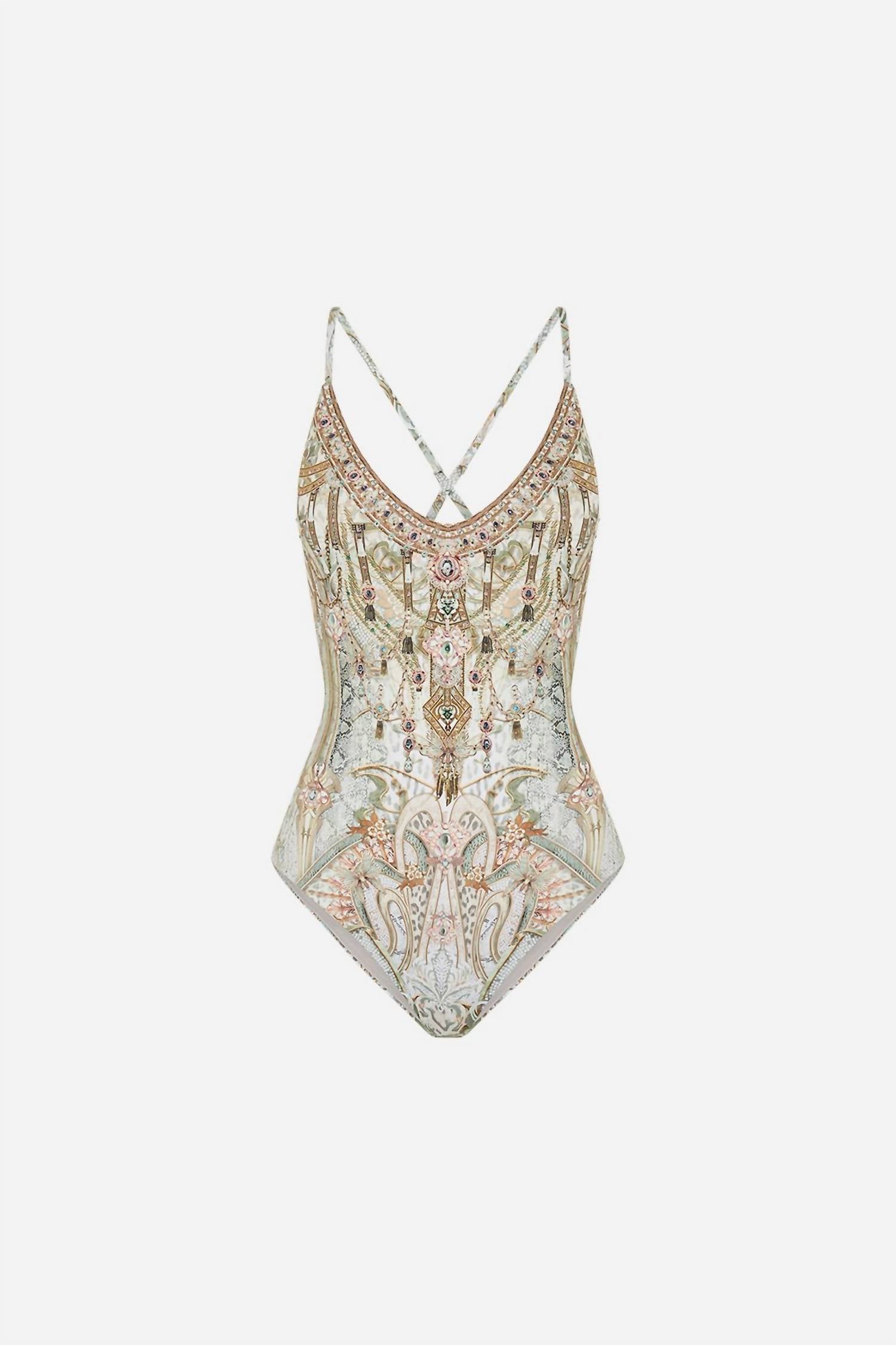 Camilla - Scoop Neck One Piece