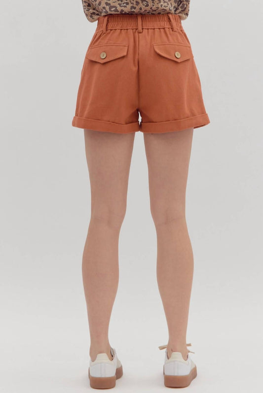 Entro - Colored Cuff Shorts