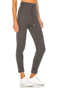 Free People Around The Clock Jogger in charcoal - women's pants - detail view
